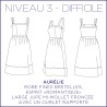 Pattern Aurélie - Dress - 34/48 (US/UK: 2/6, 16/20) - Advanced