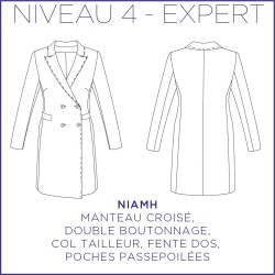 Pattern Niamh - Coat -  34/48 (US/UK: 2/6, 16/20) - Expert