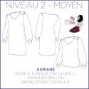Patron Auriane - Robe - 34/48 - Moyen