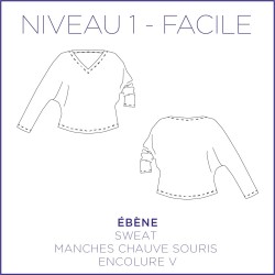 Pattern Ebene - Sweater - S/XL - Beginner