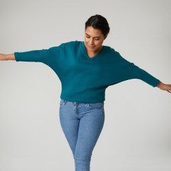 Sewing pattern ebene: a sweater easy to sew from S to 3XL