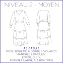 Patron Abigaelle - Robe - 34/48 - Moyen