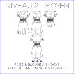 Patron Alaïa - Robe & blouse - 34/48 - Moyen