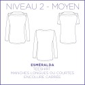 Pattern Esmeralda - T-Shirt - S/XL - Intermediate