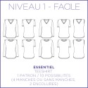 Pattern Essentiel - T-Shirt - S/XL - Facile