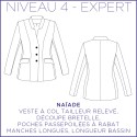 Patron Naïade - Veste - 34/48 - Expert