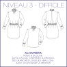 Patron Alhambra - Tunique & Robe - 34/48 - Difficile