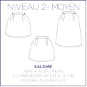 PDF Salomé - Jupe- 34/48 - Moyen