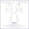 Pattern Nancy - Jacket - 34/48 (US/UK: 2/6, 16/20) - Advanced