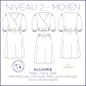 Pattern Alchimie - Dress, Top & skirt - 34/48 (US/UK: 2/6, 16/20) - Intermediate