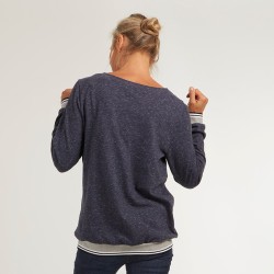 Ellie sweatshirt pattern will bring flair to your casual wardrobe.
