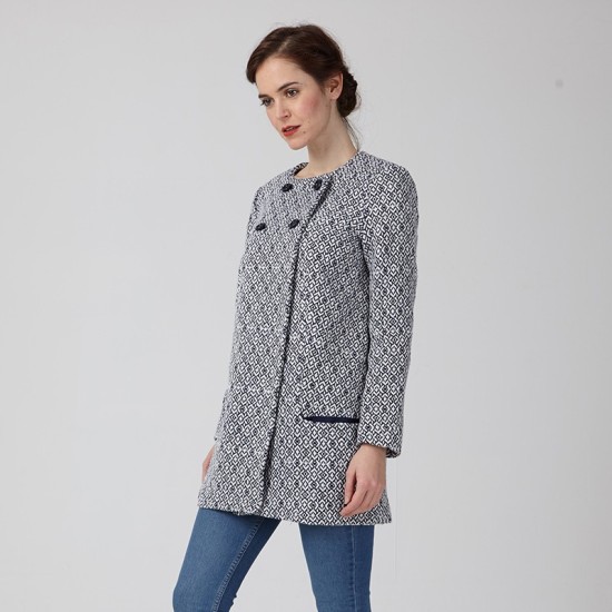 Pattern Nelly coat - US/UK: 4/8, 12/16 - Level Advanced