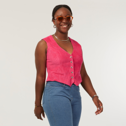 Sewing pattern Nestor - vest - US/UK: 2/6, 16/20