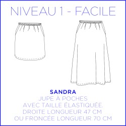 Pattern Sandra - Skirt-...