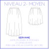 Pattern Servane - Skirt - 48/56 (16/20, 24/28) - Intermediate
