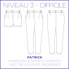 Pattern PS Patrick - Pants & Shorts- 48/56 (US/UK: 16/20, 24/28) - Advanced
