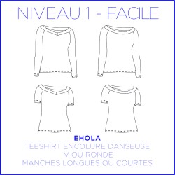 Pattern Ehola - T-Shirt - S/3XL - Beginner