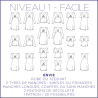 Pattern Envie -Dress & T-Shirt - S/3XL - Beginner