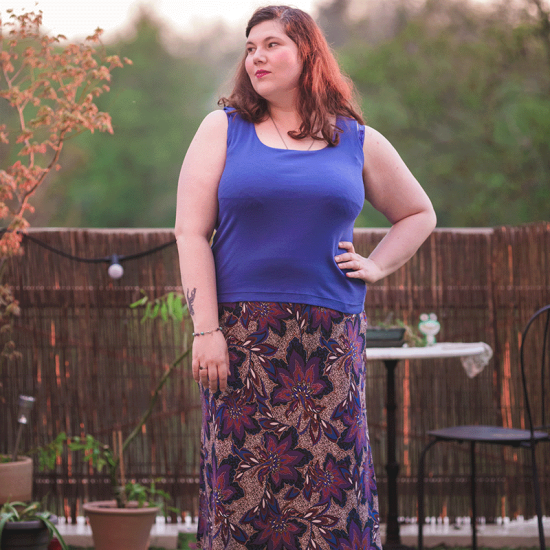 Pattern Simplement - Skirt & Top - 34/56, S/3XL, US 2/24, UK 6/28 - Beginner