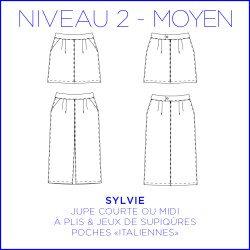 Pattern Sylvie - Skirt -...