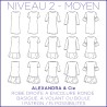 Patron Alexandra & Cie - Robe - 34/56 - Moyen