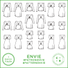 Pattern Envie - Dress & T-Shirt - S/3XL - Beginner
