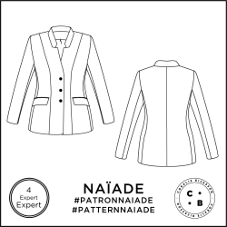Patron Naïade - Veste - FR 34/48, US 2/16, UK 6/20 - Expert