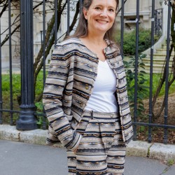 Patron de couture Nancy, la veste chic à l’esprit couture intemporel