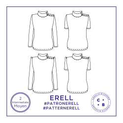 Pattern Erell - Top - S/3XL - Intermediate