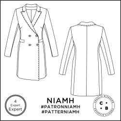 Pattern Niamh - Coat - FR 34/48, US 2/16, UK 6/20 - Expert