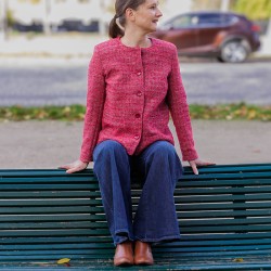 Sewing pattern Nancy, the chic jacket with timeless couture flair