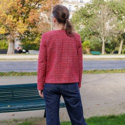 Patron de couture Nancy, la veste chic à l’esprit couture intemporel