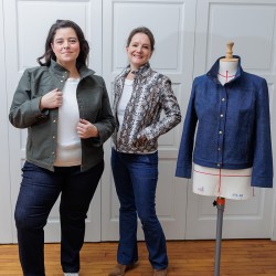 Patron de couture Noxie, le blouson près du corps au caractère affirmé